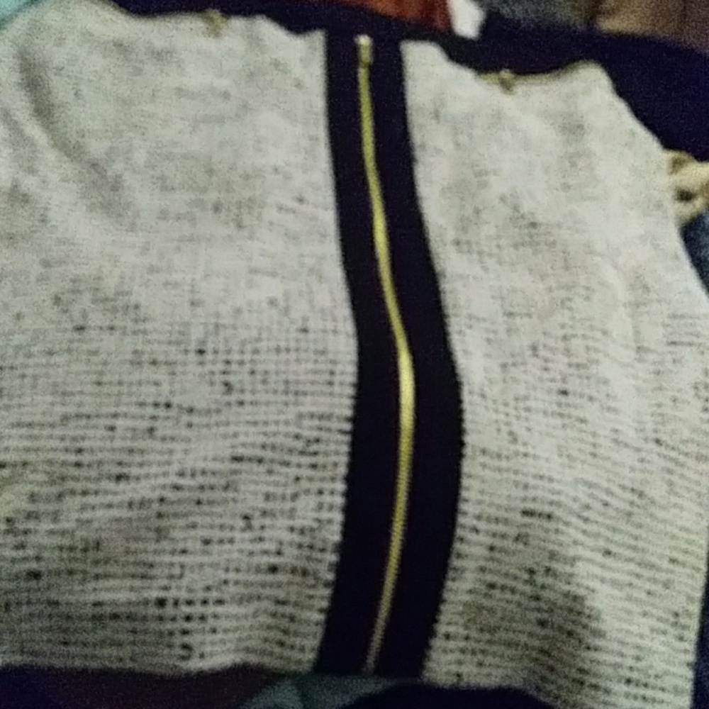 Calvin Klein black and white skirt.